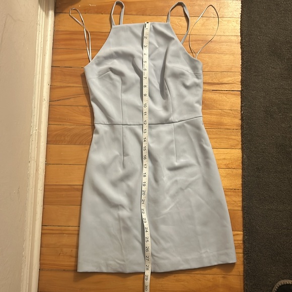 French Connection light blue dress 4 - Picture 3 of 5